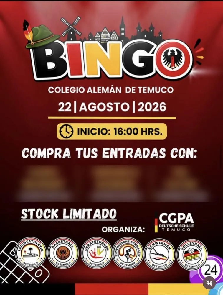 Afiche Bingo CGPA 2026