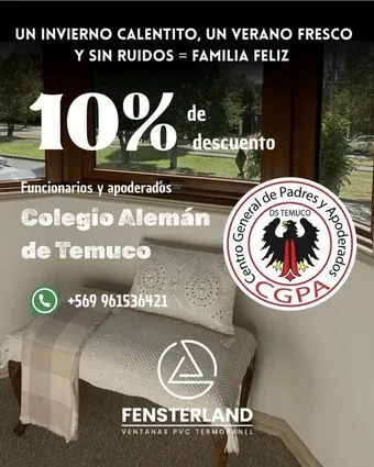 Afiche del convenio Fensterland